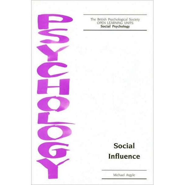 Social Influence de Michael Argyle