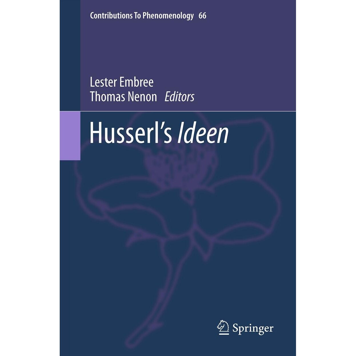 Husserl’s Ideen de Lester Embree