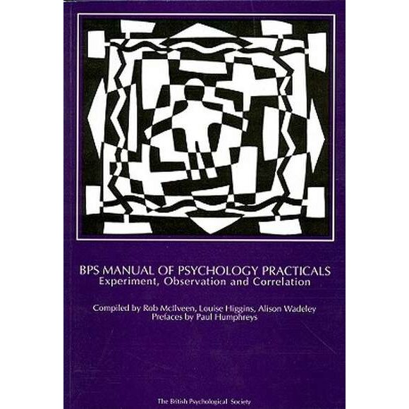 BPS Manual of Psychology Practicals de Robert McIlvern