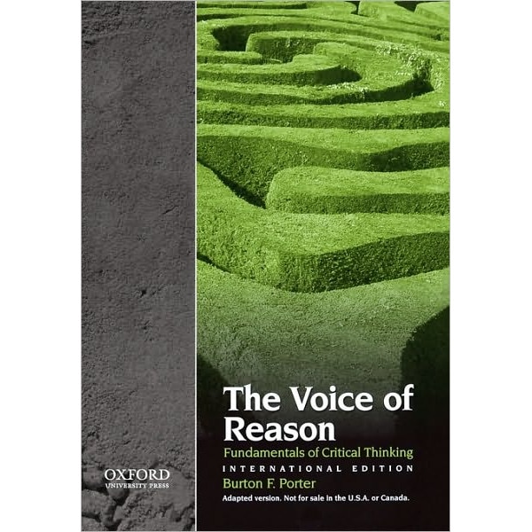 The Voice of Reason de Burton F. Porter