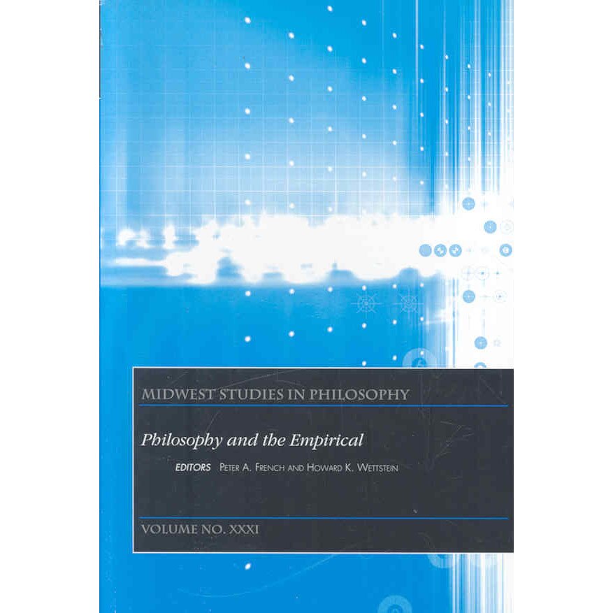Philosophy and the Empirical de Peter A. French