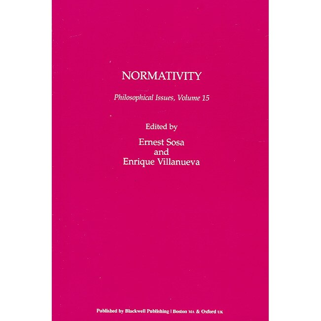 Normativity de Ernest Sosa
