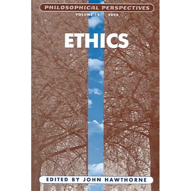 Ethics, Volume 18 de John Hawthorne