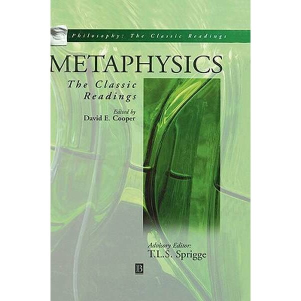 Metaphysics de David E. Cooper