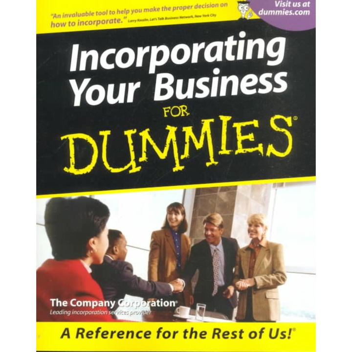 Incorporating Your Business For Dummies de The Company Corporation