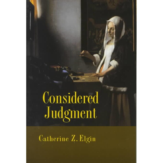 Considered Judgment de Catherine Z. Elgin