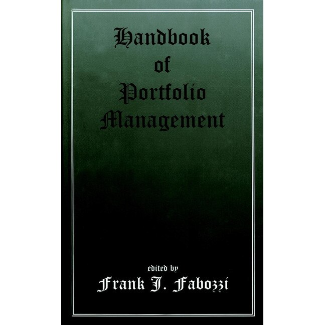 Handbook of Portfolio Management de Frank J. Fabozzi