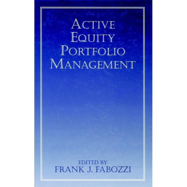 Active Equity Portfolio Management de Frank J. Fabozzi