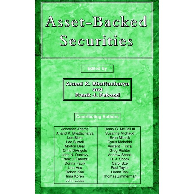 Asset/-/Backed Securities de Anand K. Bhattacharya