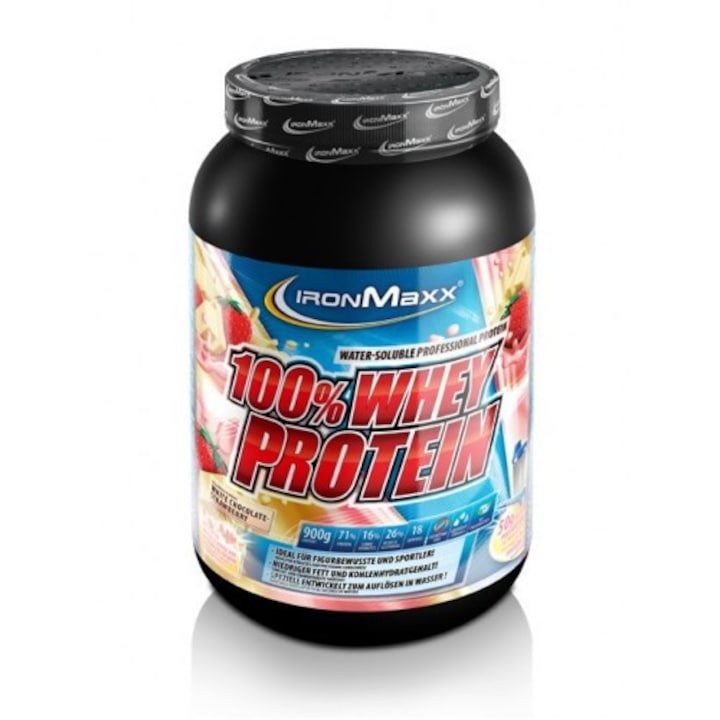 100% Whey Protein 900g - IronMaxx®
