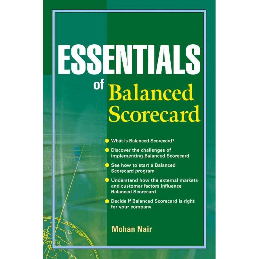 Essentials of Balanced Scorecard de Mohan Nair
