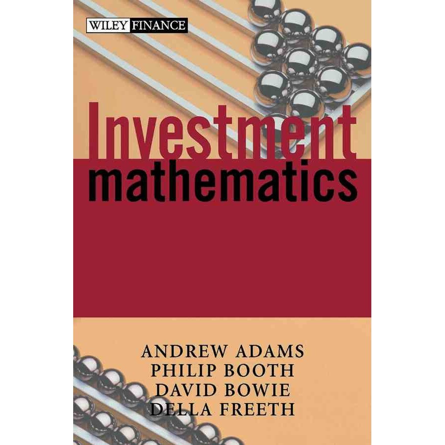 Investment Mathematics de Andrew T. Adams