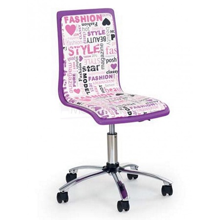 Detski Ofis Stol Dk Style Fun Lilav Emag Bg