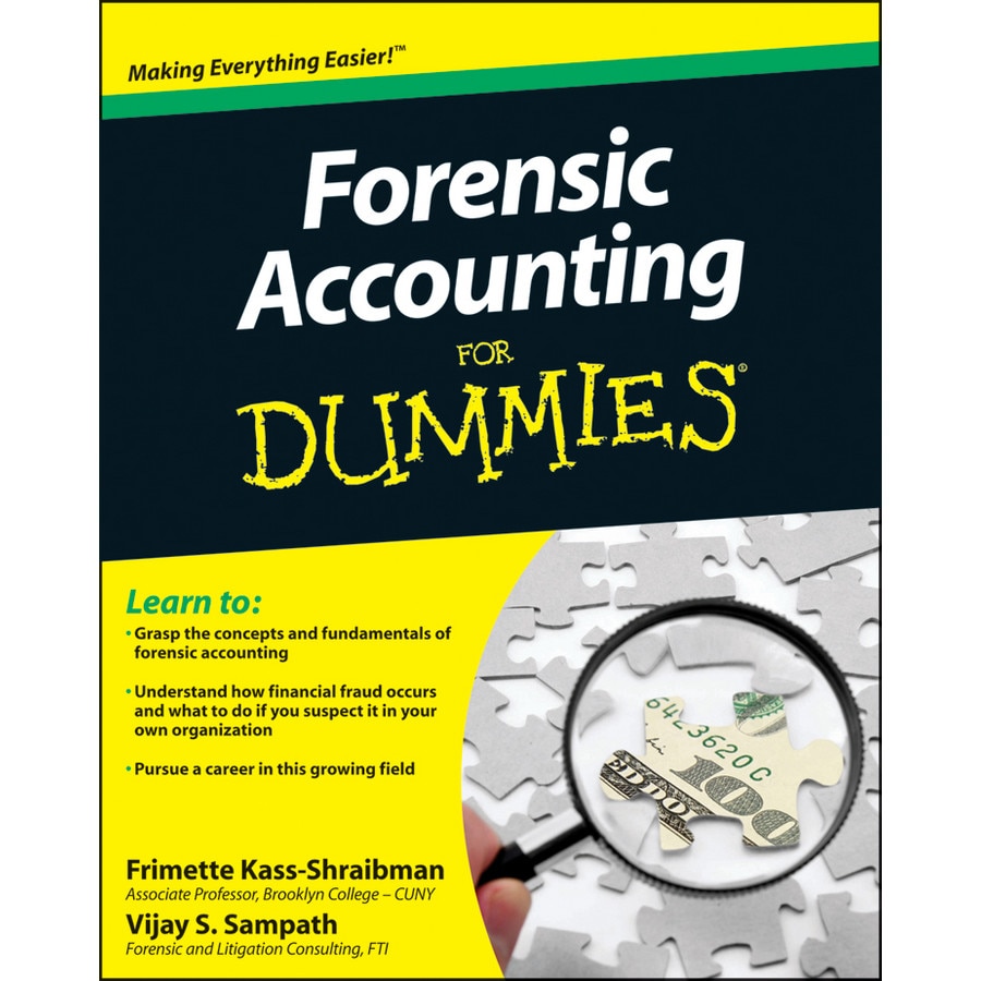 Forensic Accounting For Dummies de Frimette Kass/-/Shraibman