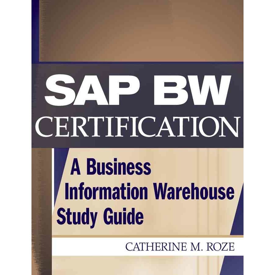 SAP BW Certification de Catherine M. Roze