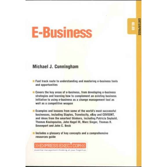 E/-/Business de Michael J. Cunningham