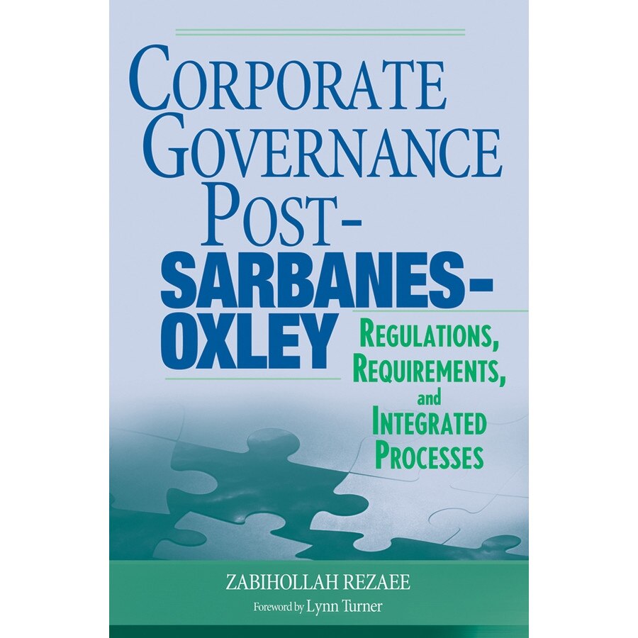 Corporate Governance Post/-/Sarbanes/-/Oxley de Zabihollah Rezaee