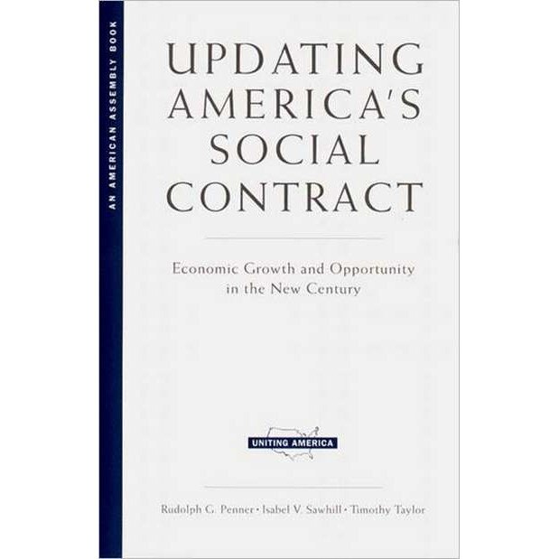 Undating America's Social Contract de Rudolph G Penner