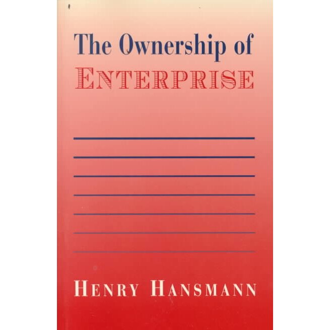 The Ownership of Enterprise (Paper) de Henry Hansmann