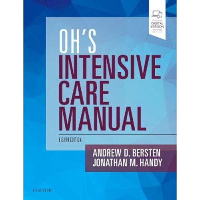 Oh's Intensive Care Manual de Andrew D Bersten