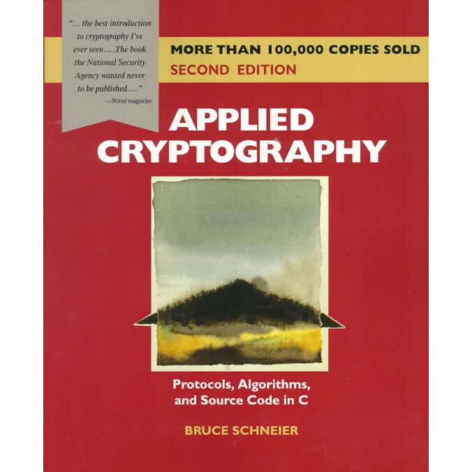 Applied Cryptography de Bruce Schneier