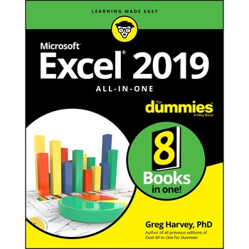 Excel 2019 All/-/in/-/One For Dummies de Greg Harvey Excel 2019 All/-/in/-/One For Dummies de Greg Harvey