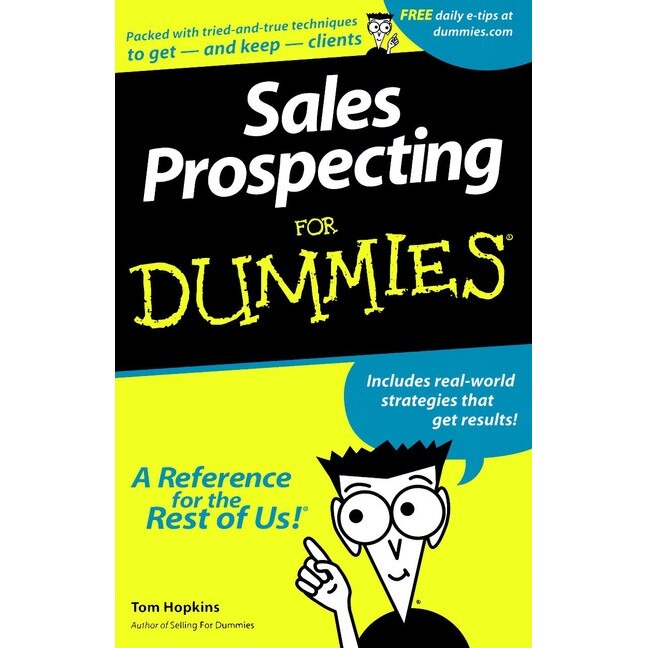 Sales Prospecting For Dummies de Tom Hopkins