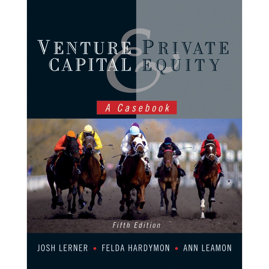 Venture Capital and Private Equity de Josh Lerner
