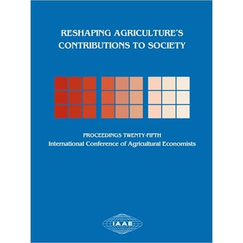 Reshaping Agriculture′s Contributions to Society de David Colman Reshaping Agriculture′s Contributions to Society de David Colman