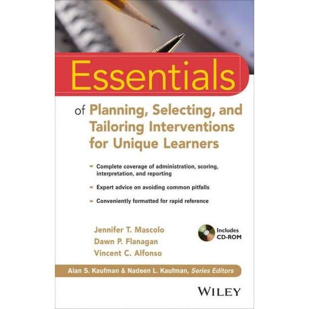 Essentials of Planning, Selecting, and Tailoring Interventions for Unique Learners de Jennifer T. Mascolo