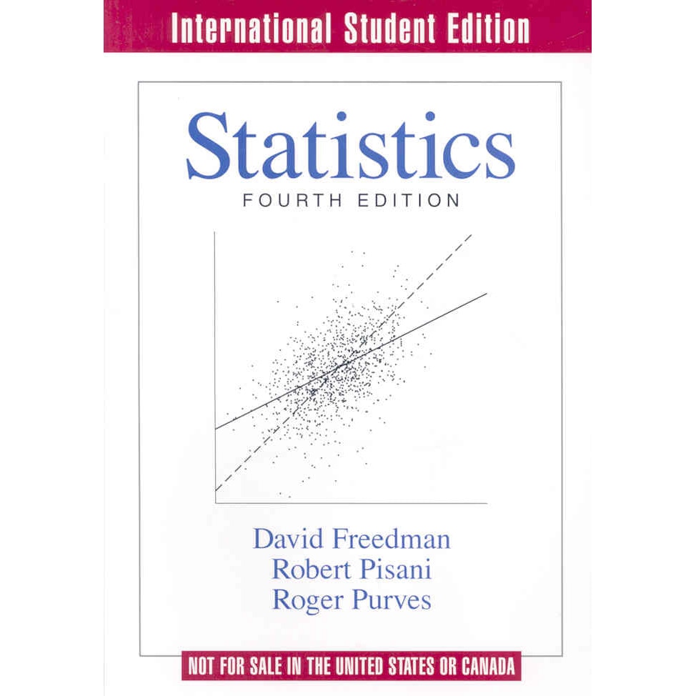 Statistics 4e International Student Edition de David Freedman
