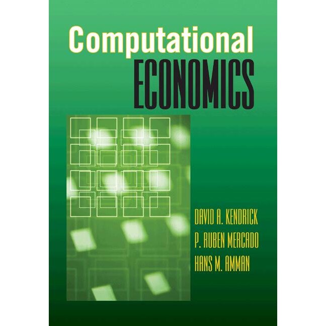 Computational Economics de David A. Kendrick