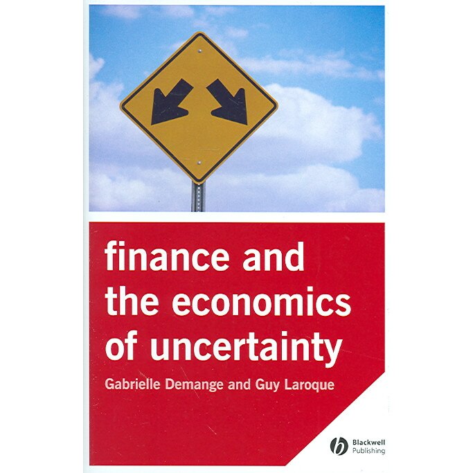 Finance and the Economics of Uncertainty de Gabrielle Demange