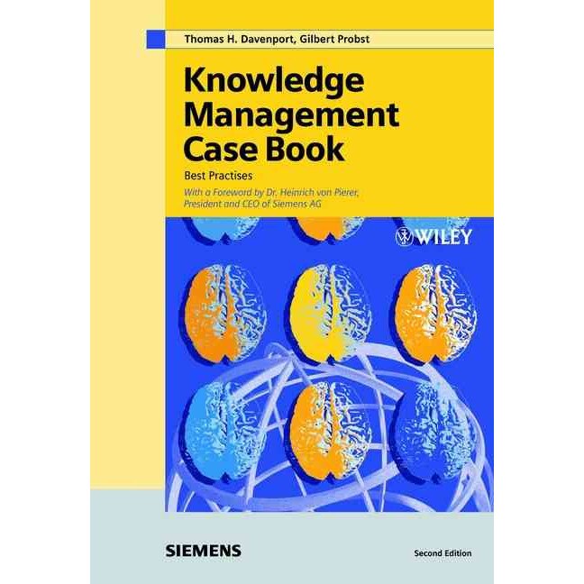 Knowledge Management Case Book de Thomas H. Davenport