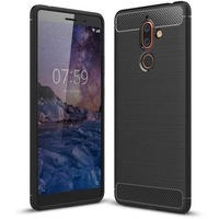 Husa Nokia 7 Plus Iberry Carbon-Negru