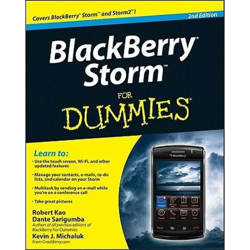 BlackBerry Storm For Dummies de Robert Kao