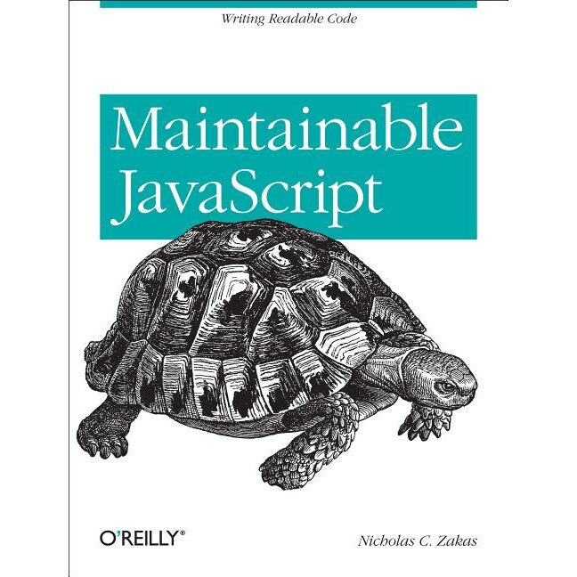 Maintainable JavaScript de Nicholas C. Zakas