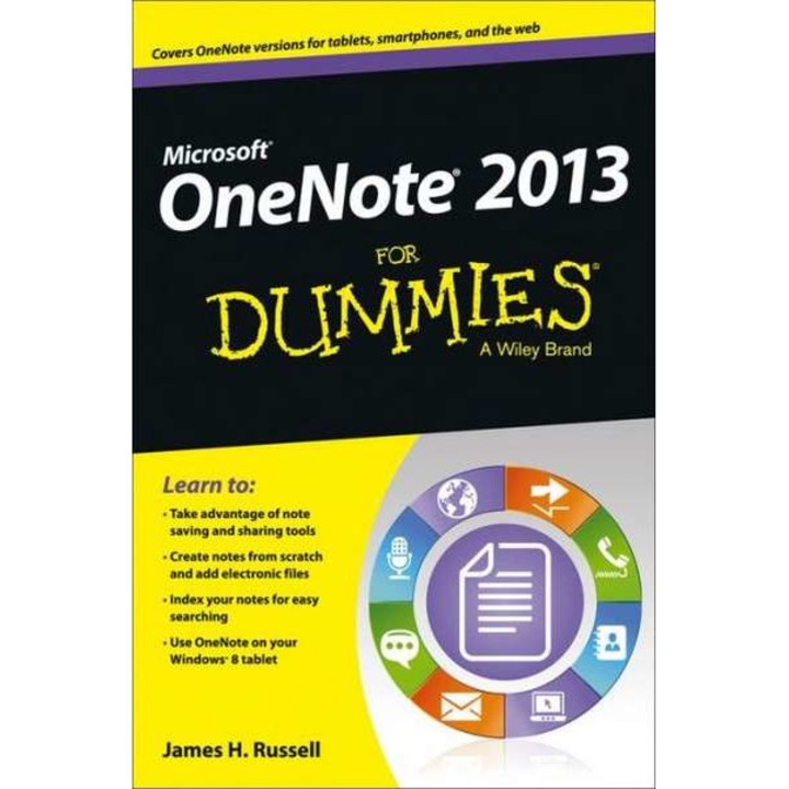 OneNote 2013 For Dummies de James H. Russell