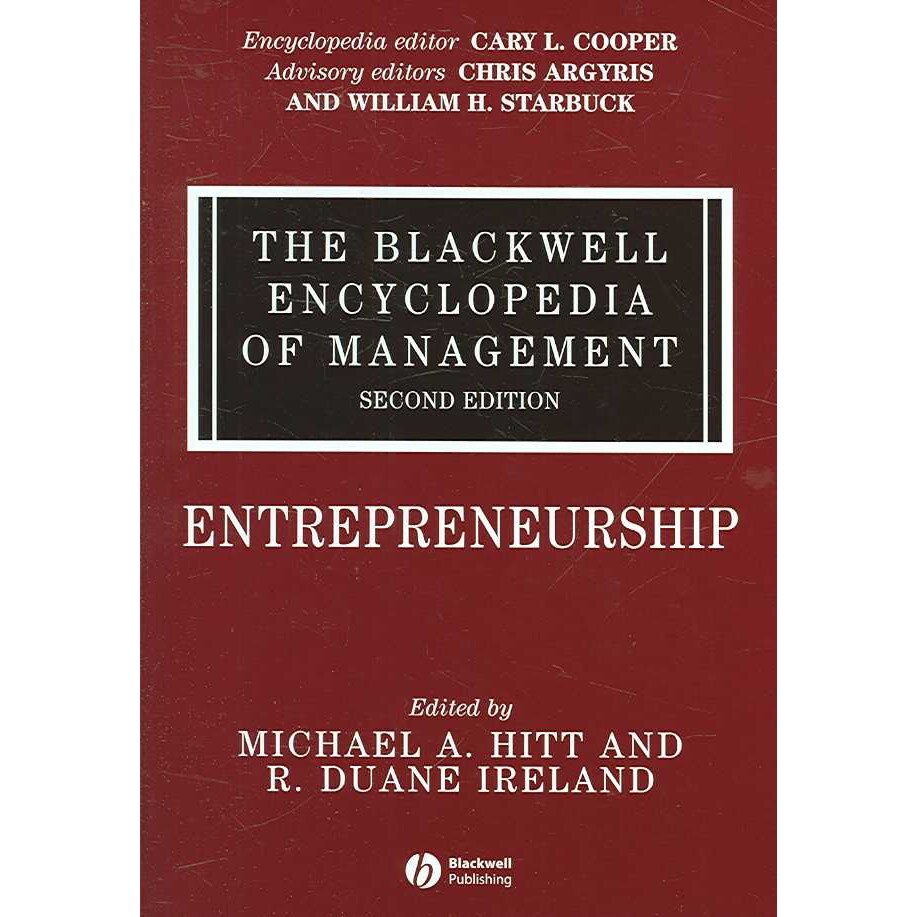 The Blackwell Encyclopedia of Management de Michael A. Hitt