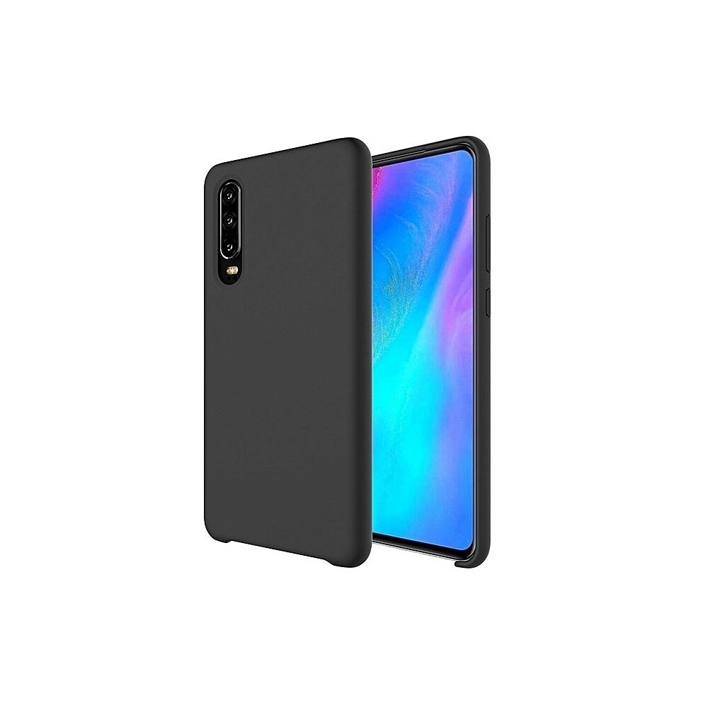Husa din Silicon Soft Touch pentru Huawei P30, Negru