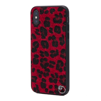 Husa Luxury Fashion Animal Print cu Pom Pom iPhone XS Max Rosie Husa Luxury Fashion Animal Print cu Pom Pom iPhone XS Max Rosie