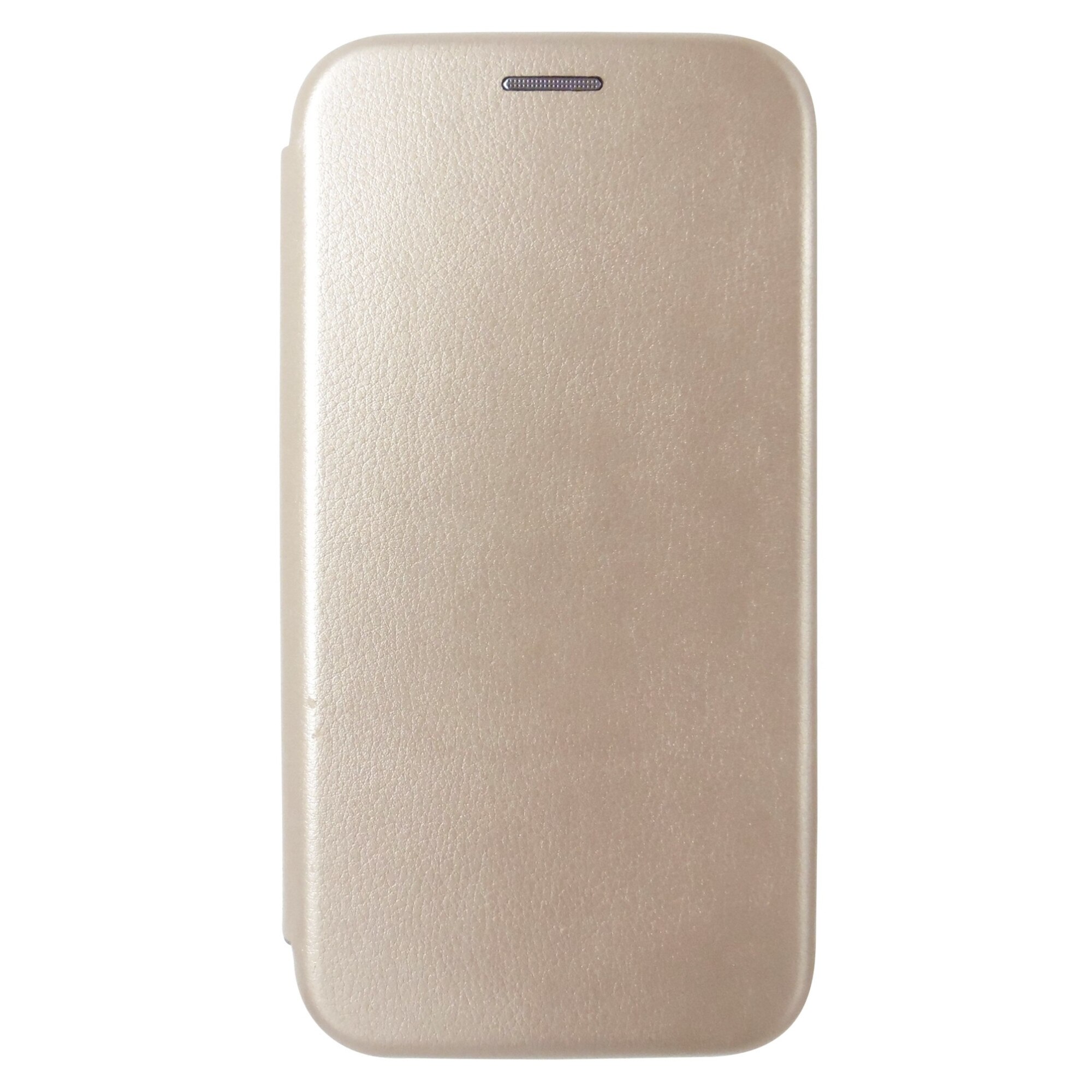 Husa tip carte cu stand Forcell Elegance aurie pentru Samsung Galaxy S7 G930F