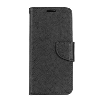 Husa Carte Fancy pentru Samsung Galaxy A51, Inchidere Magnetica, Negru Husa Carte Fancy pentru Samsung Galaxy A51, Inchidere Magnetica, Negru