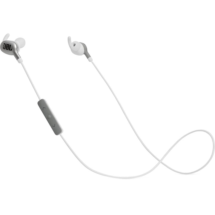 Слушалки in ear JBL Everest 110, Bluetooth, Google Assistant, JBL Pro Audio Sound, Универсален бутон 3 функции & микрофон, 8h playback, Сиви