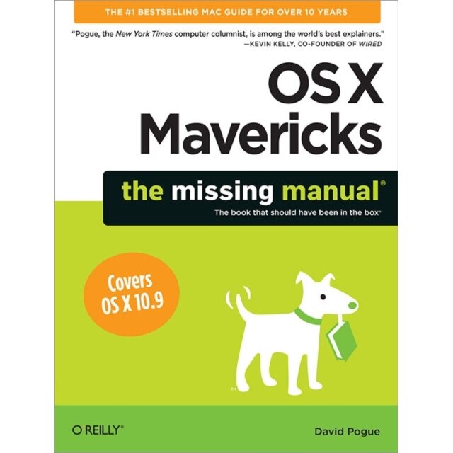 OS X Mavericks: The Missing Manual de David Pogue
