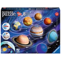 Puzzle Ravensburger 3D - Sistemul Solar, 522 piese