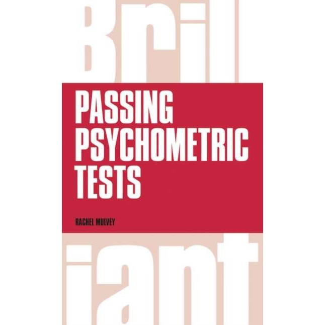 Brilliant Passing Psychometric Tests de Dr Rachel Mulvey