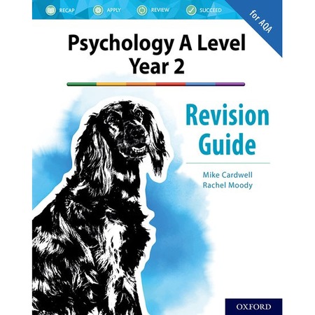 Psychology A Level Year 2: Revision Guide for AQA de Mike Cardwell ...