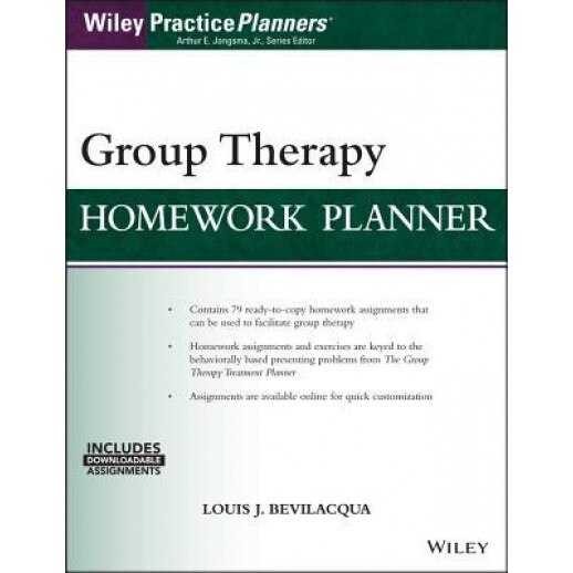 Group Therapy Homework Planner with Download Epub - Louis J. Bevilacqua (Author)