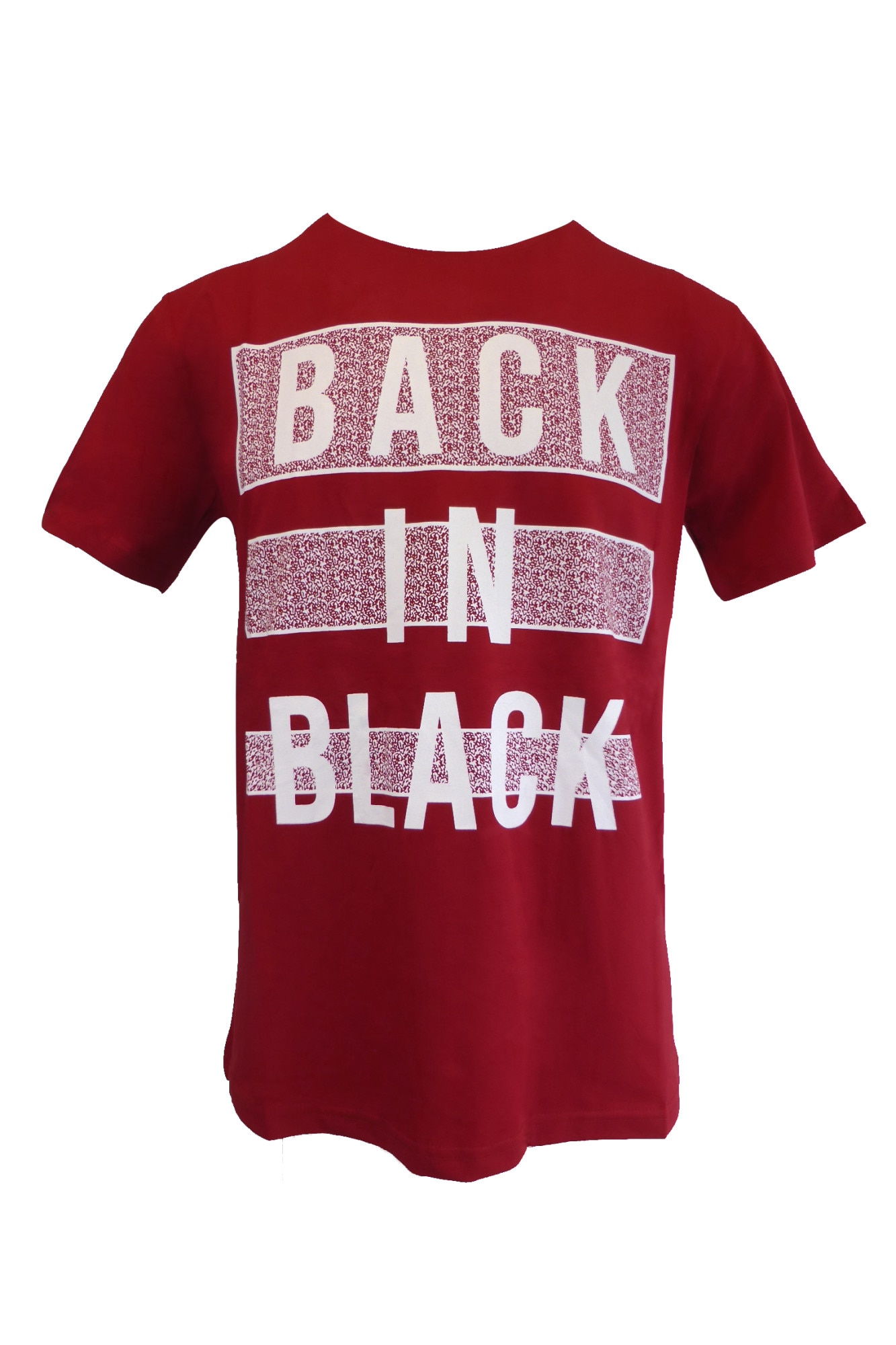 Tricou - UNIVERS FASHION - rosu cu logo 